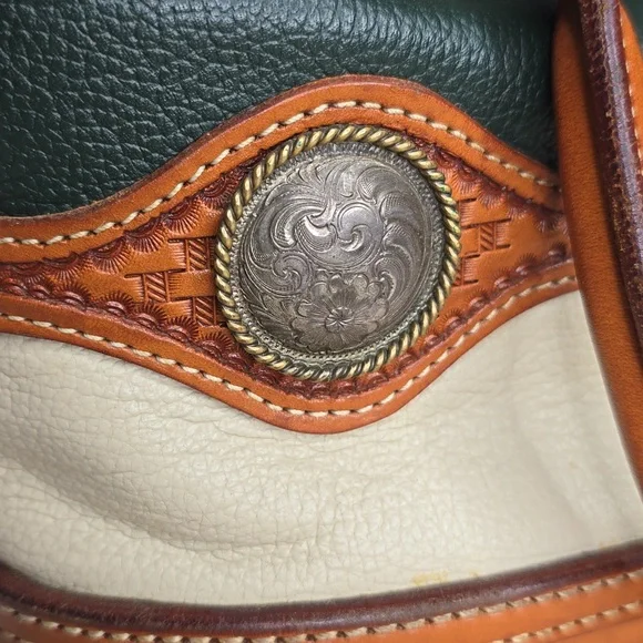 Vintage Sam Roberts Western Leather Bag - Picture 6 of 11